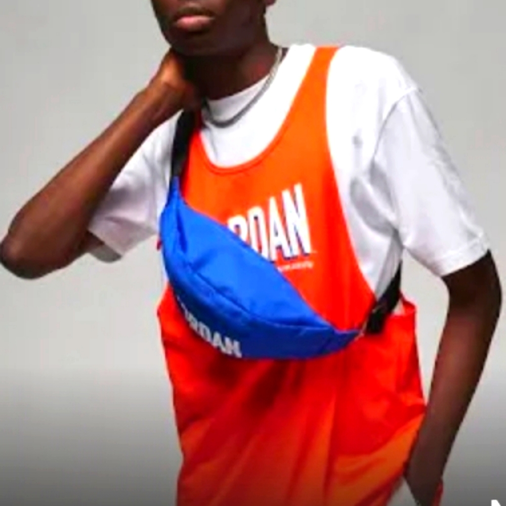 NWT Men's Jordan MVP Flight Color Block Fanny Pack